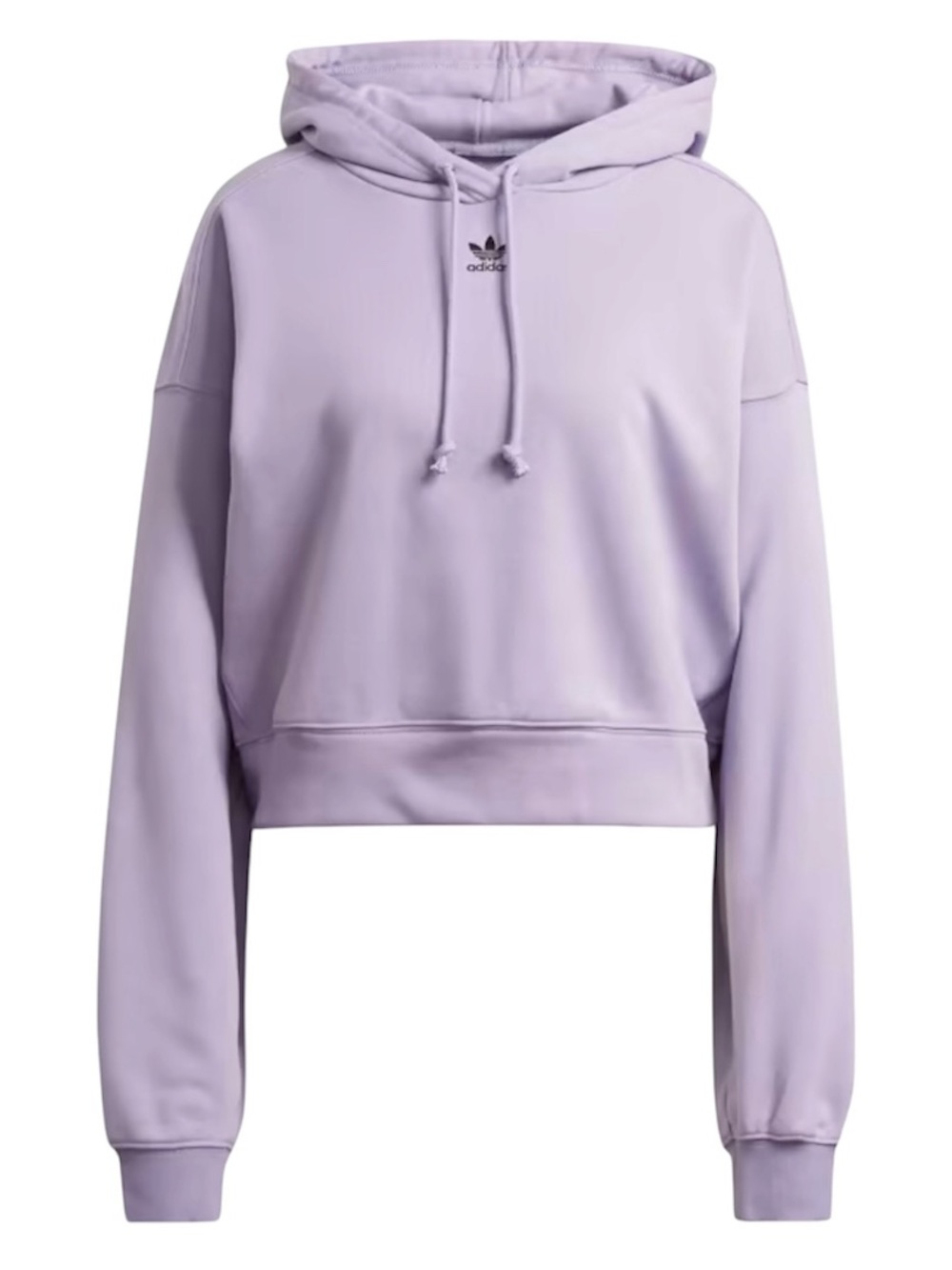 ADIDAS ORIGINALS ADICOLOR ESSENTIALS CROPPED HOODIE SIZE M